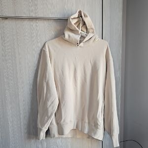 Uniqlo Cream Hoodie Sweatshirt